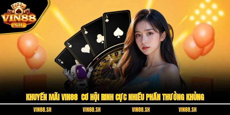 Khuyến Mãi VIN88 – Cơ Hội Rinh Cực Nhiều Phần Thưởng Khủng